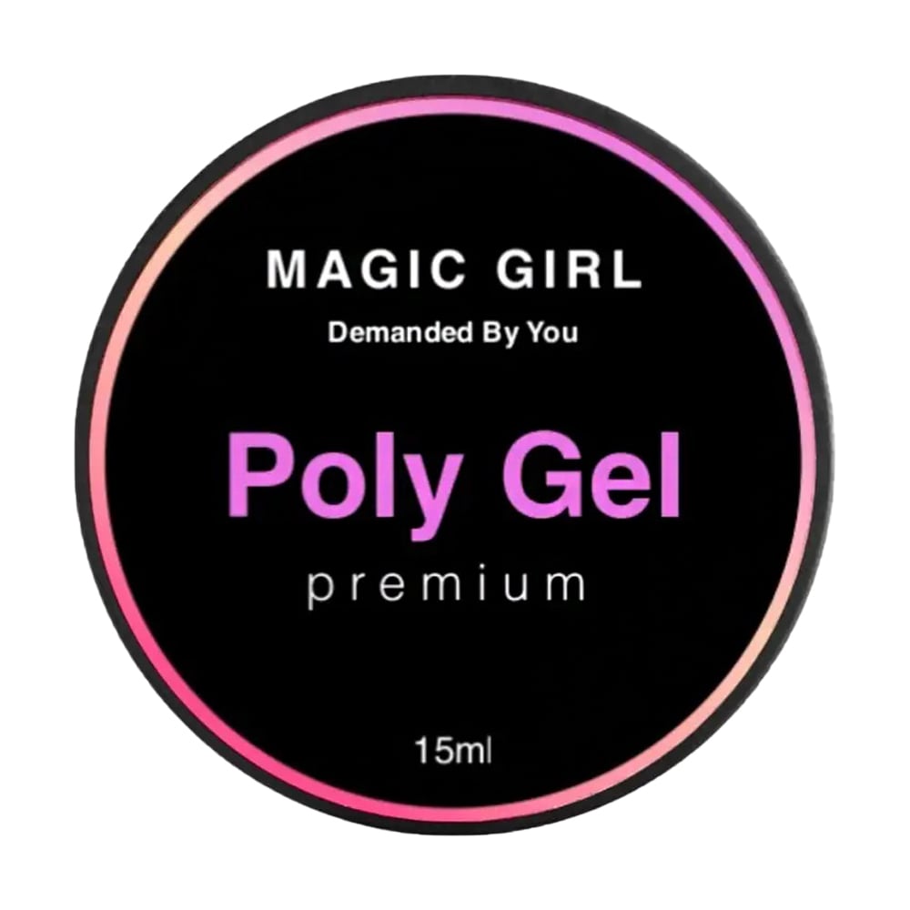 Рідкий полігель для нігтів Magic Girl, №8 Волошковий, 15 мл